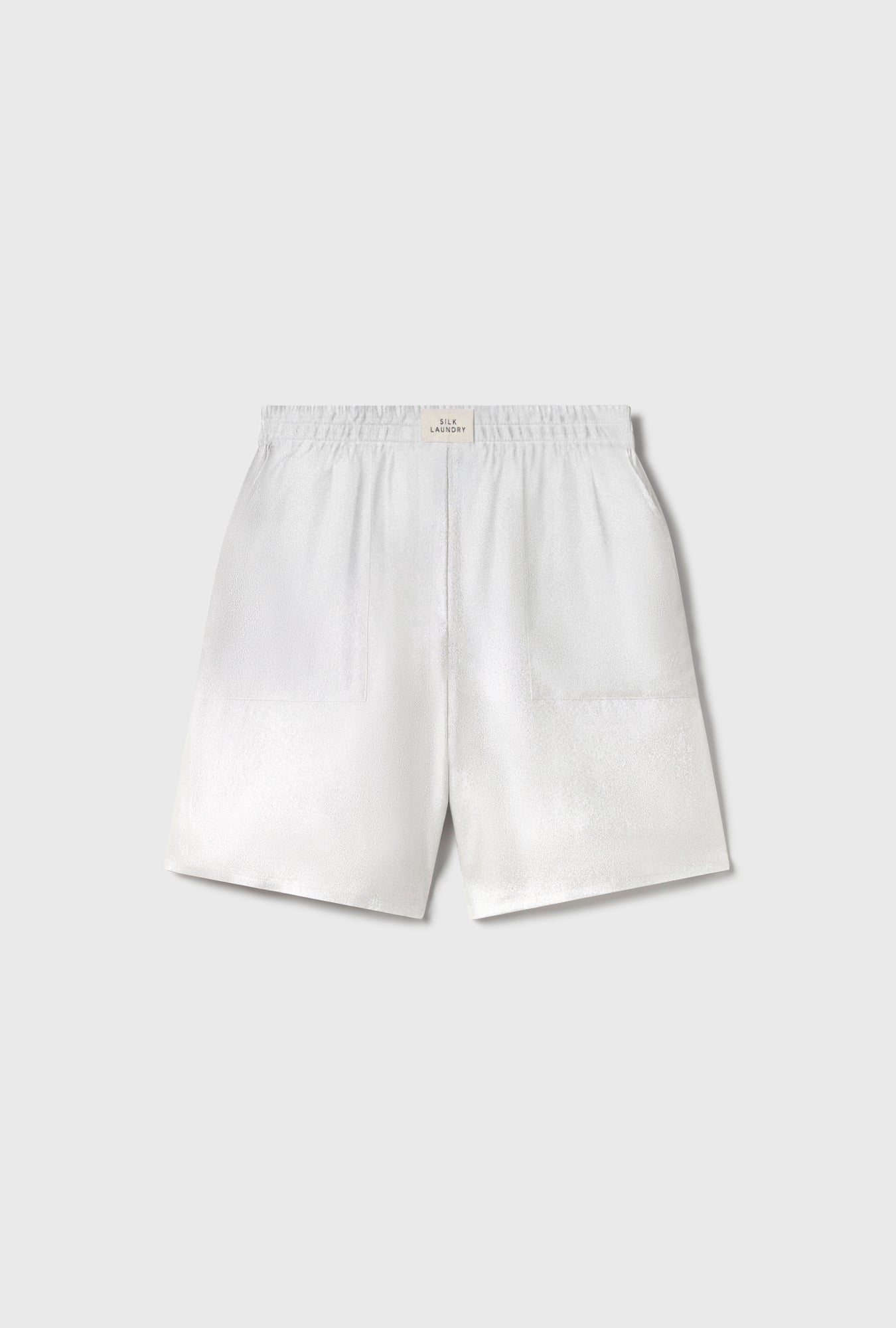BOXER SHORT SILVER FOIL