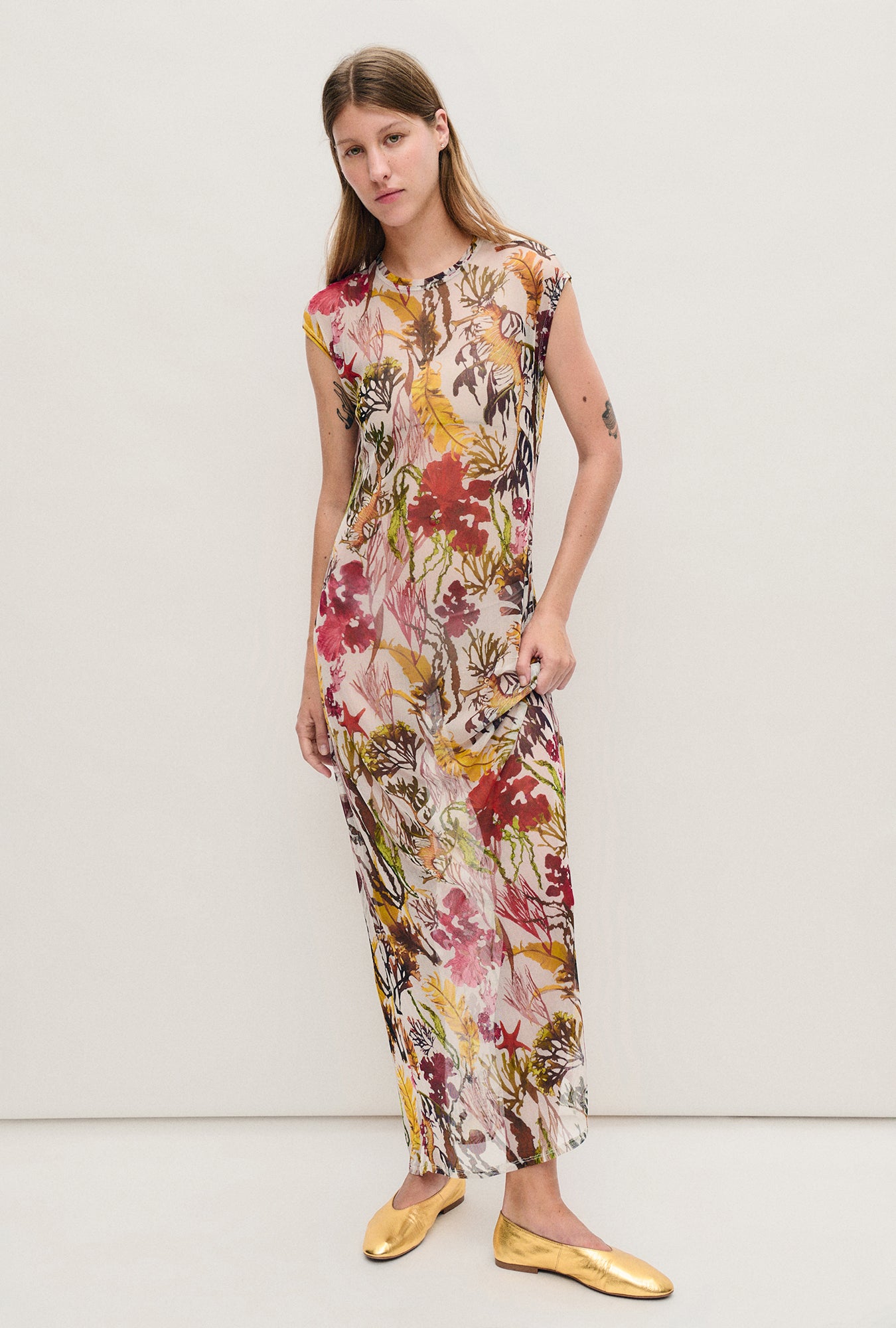 MESH DRESS PLANKTONIC