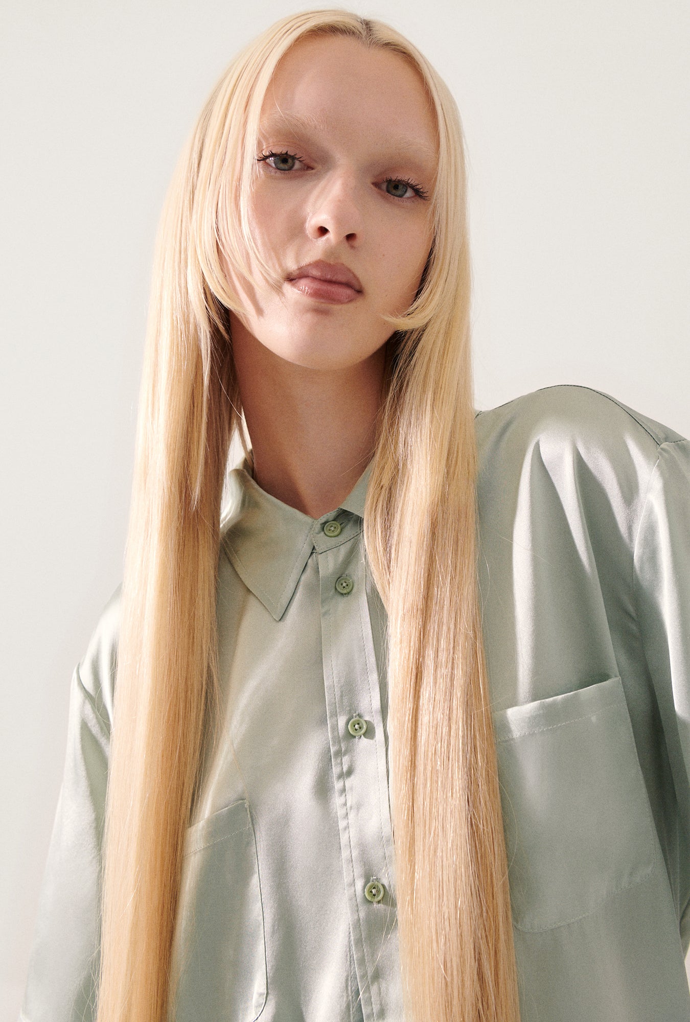 Short Sleeve Boyfriend Shirt Alabaster