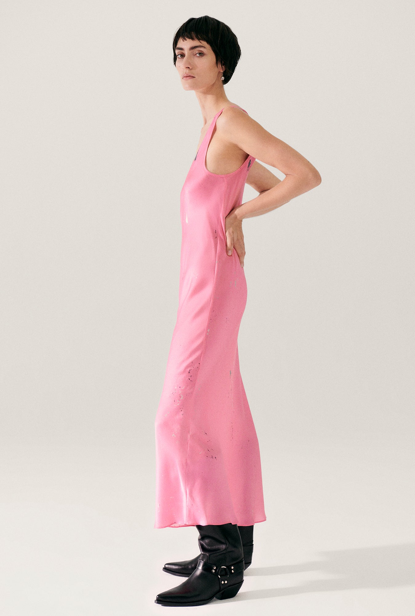 Scoop Neck Dress Hog Wash