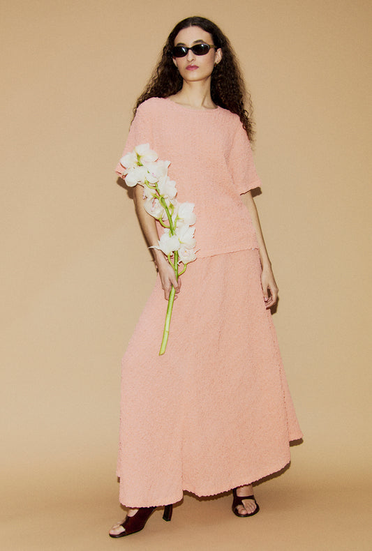 Pebble Full Circle Skirt Orchid