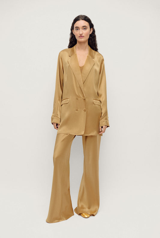 RELAXED BLAZER COWRIE