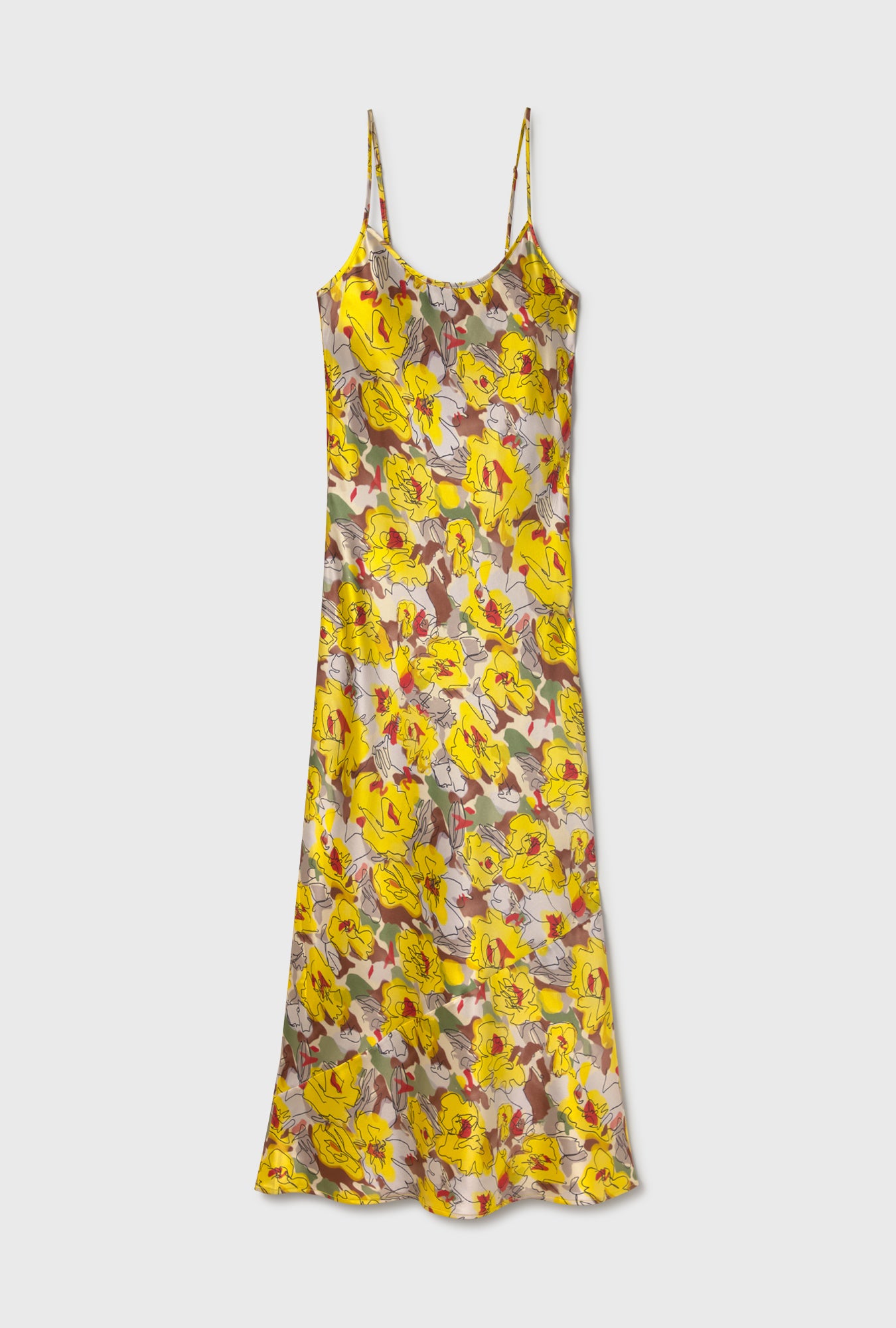 1996 DRESS CORNFLOWER FLORAL