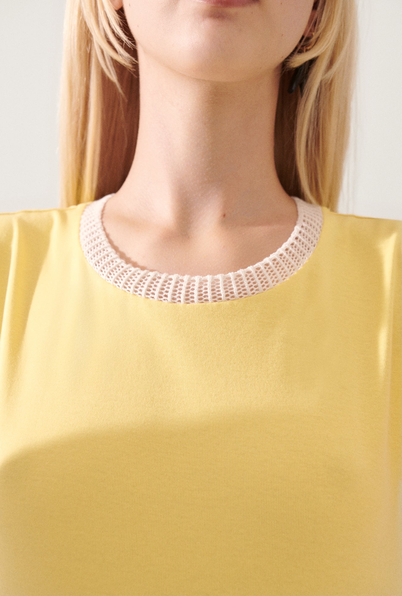 Crochet Trim Dress Titanate