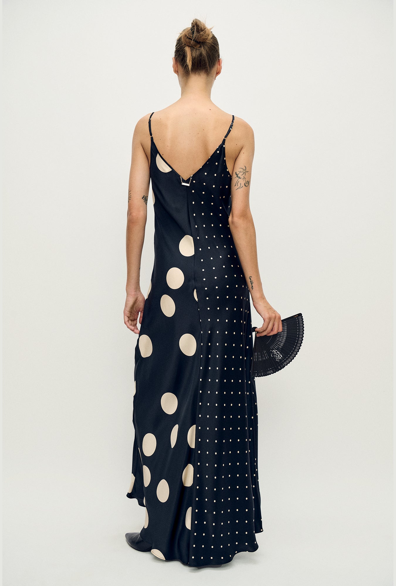 Two-Tone Dress Polka Mix