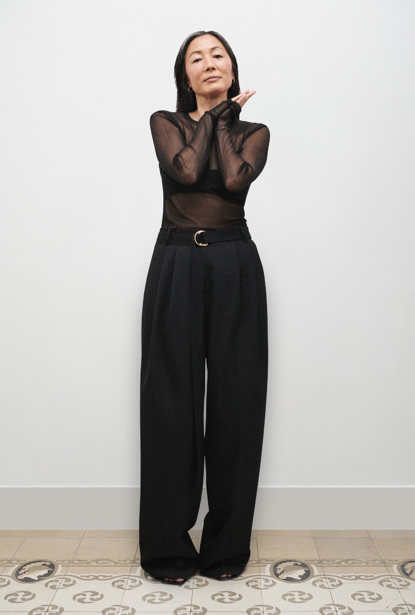 Wool Trouser Black