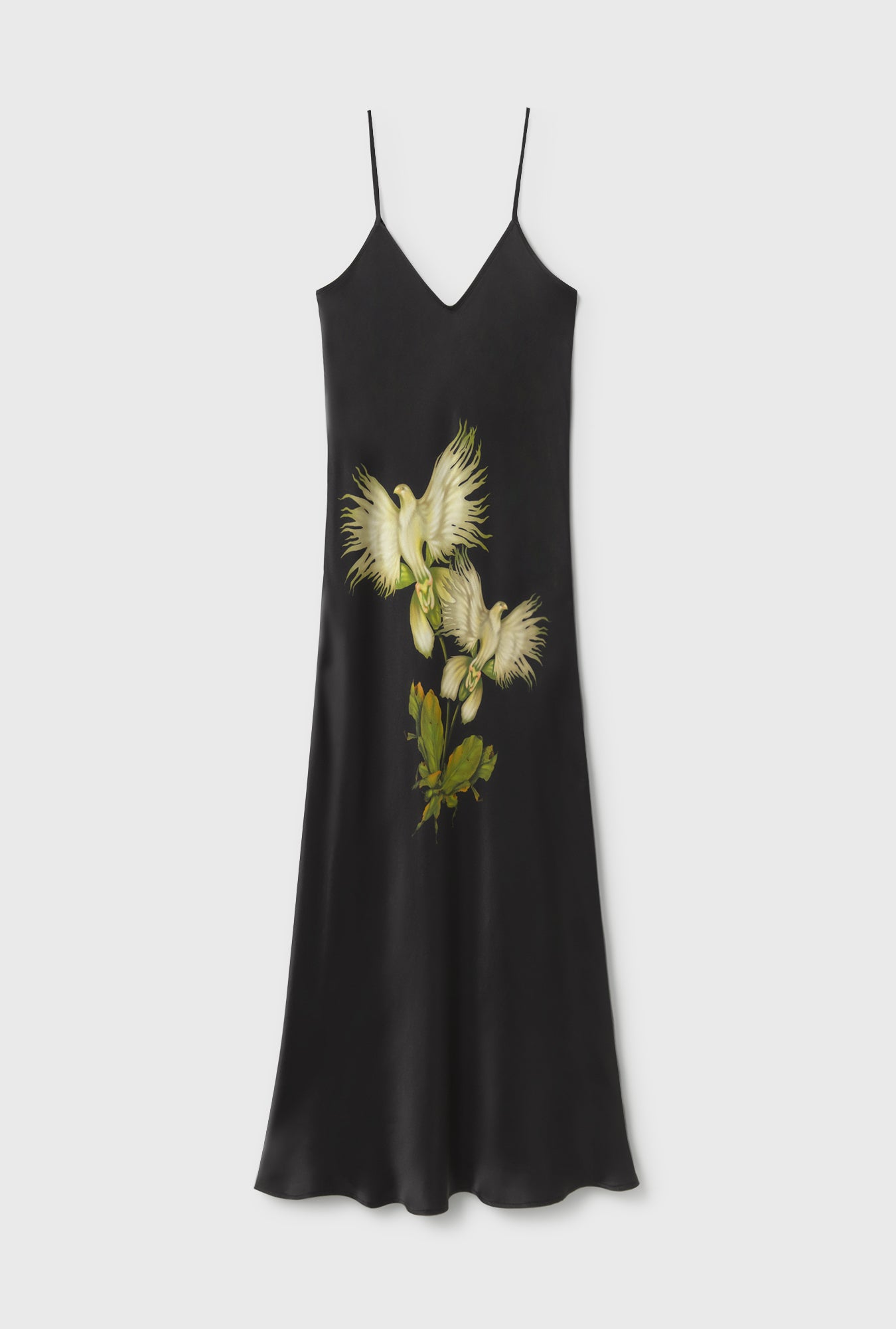 90s Slip Dress Egret