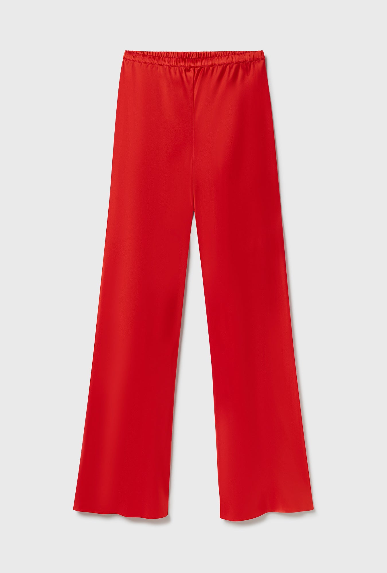 Bias Cut Pants Geranium