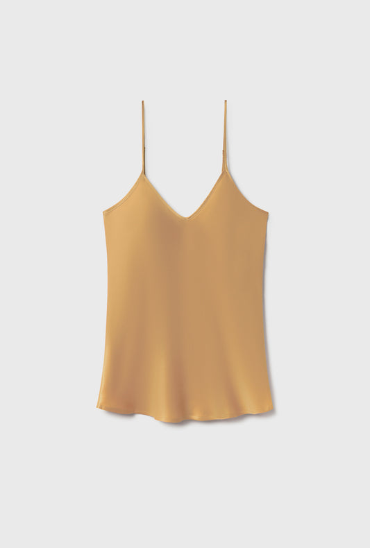 BIAS CUT CAMI COWRIE