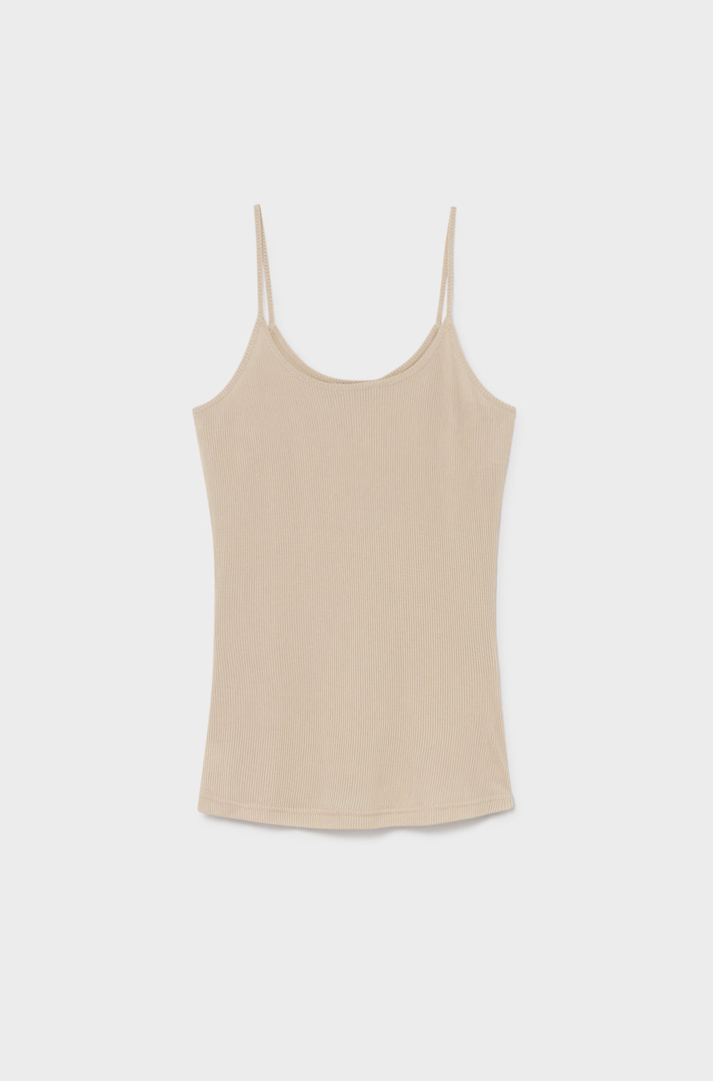 Ribbed Cami Hazelnut