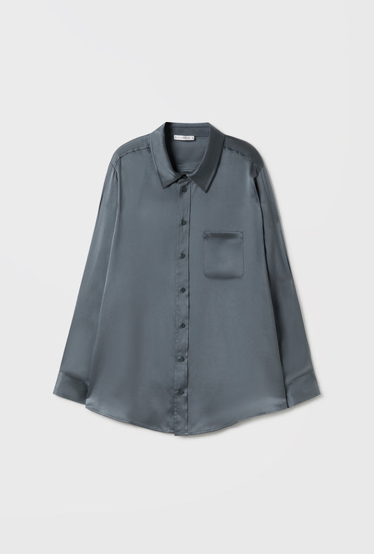 Boyfriend Shirt Slate