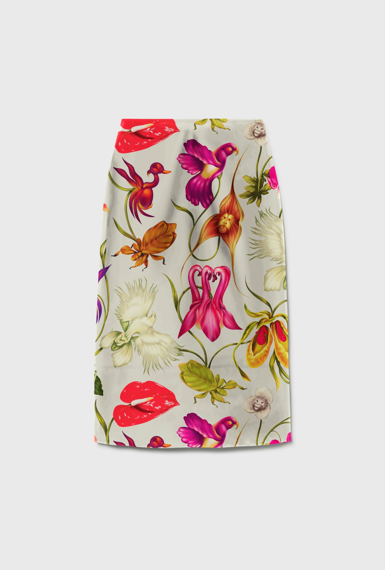 Cotton Silk Spectrum Skirt Wonderland