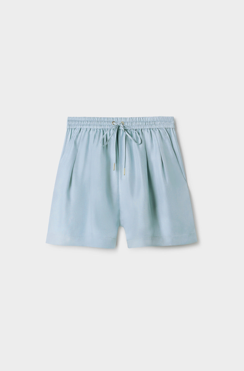 Twill Slouch Shorts Sky