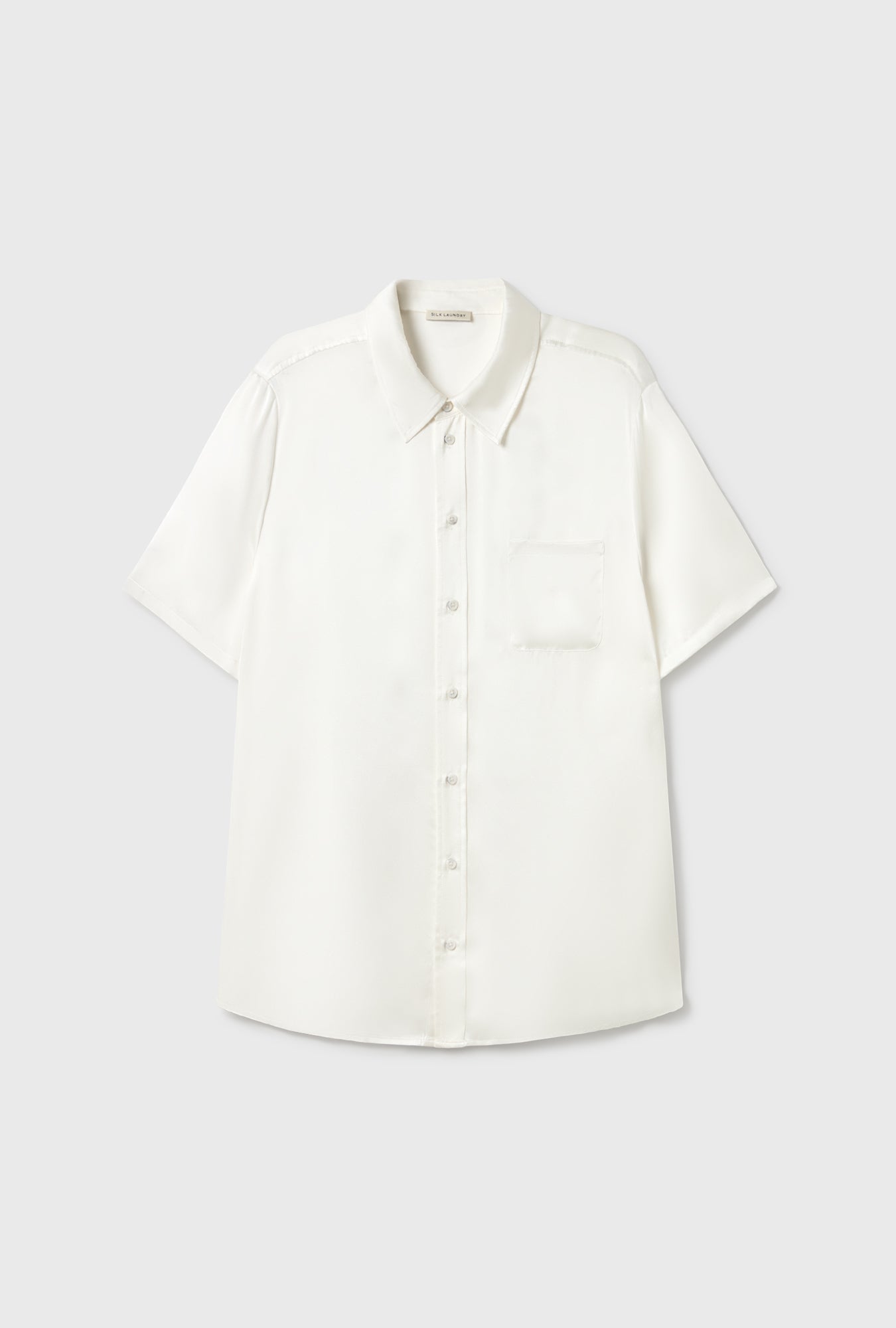 SHORT SLEEVE BOYFRIEND SHIRT 2.0 WHITE