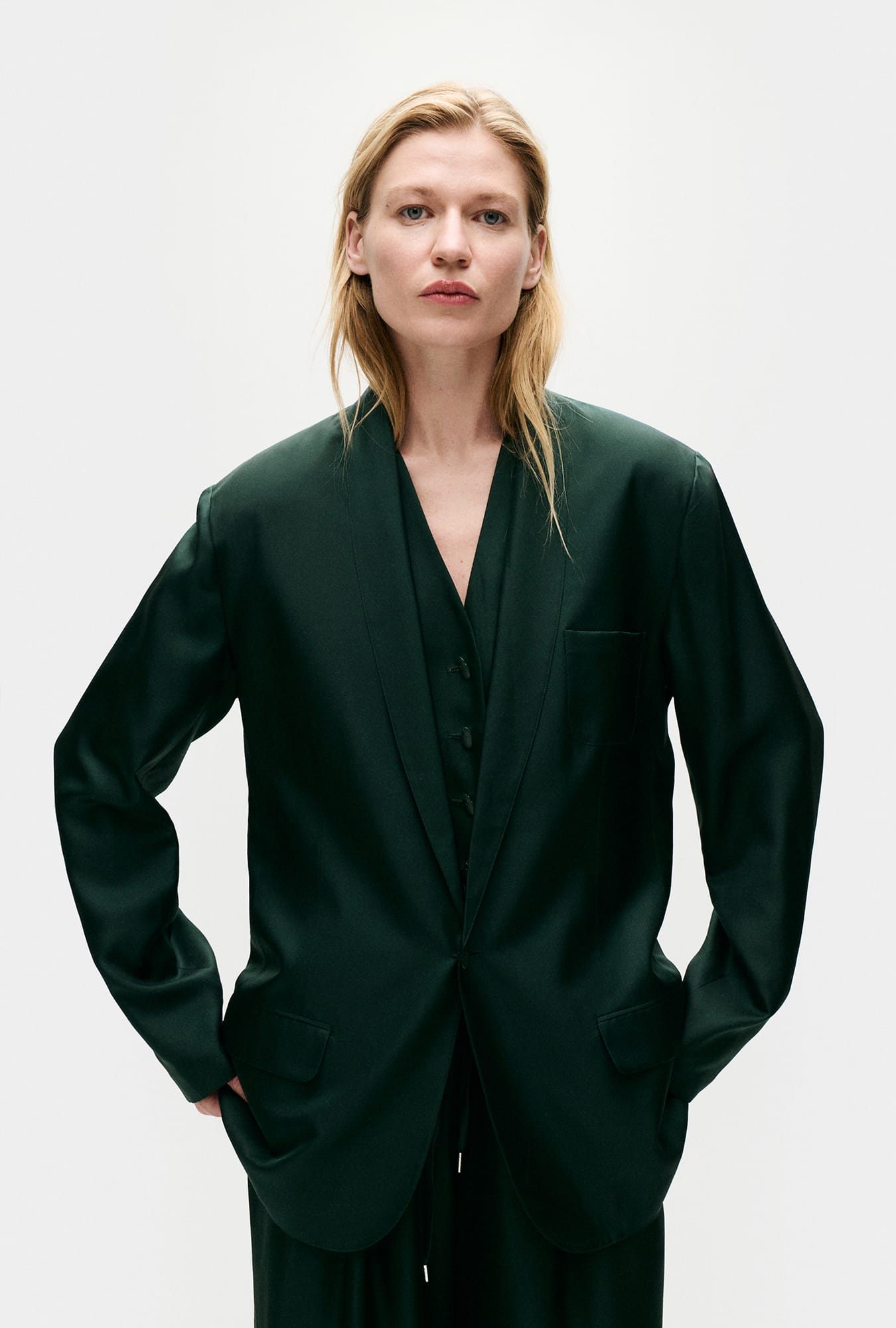 Twill Miami Blazer Scarab
