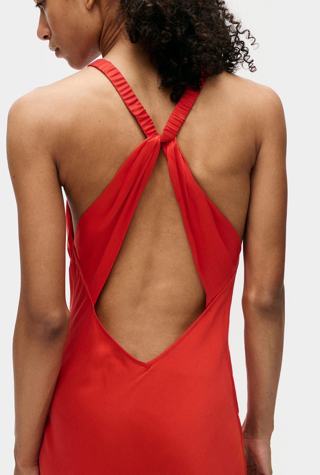 High Low Dress Geranium