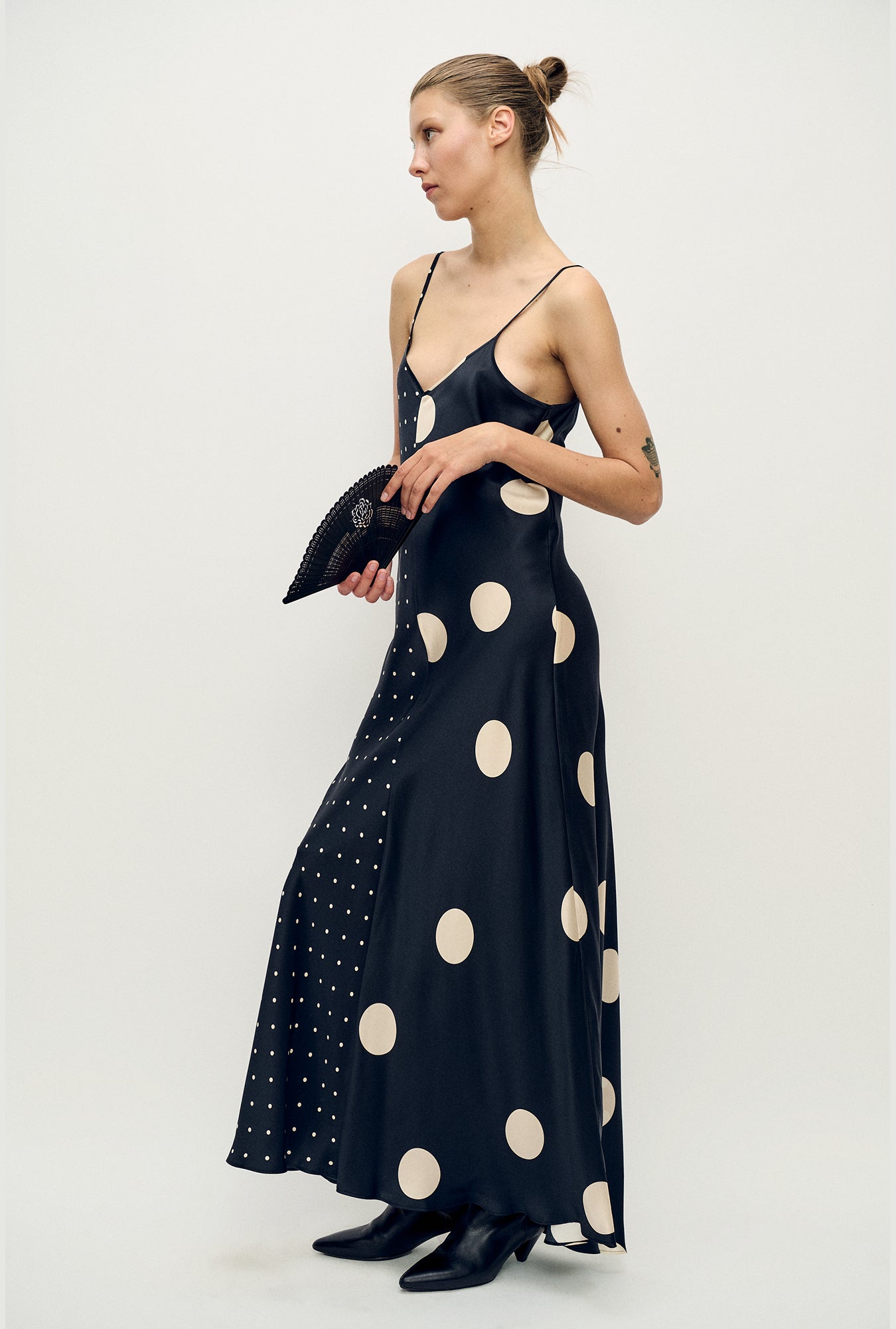 Two-Tone Dress Polka Mix