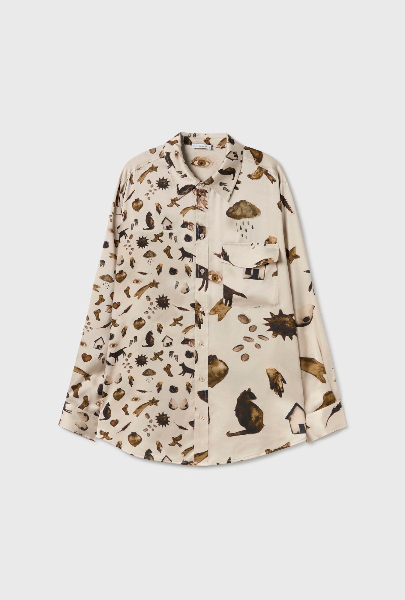 BOYFRIEND SHIRT MIRACLES HAZELNUT