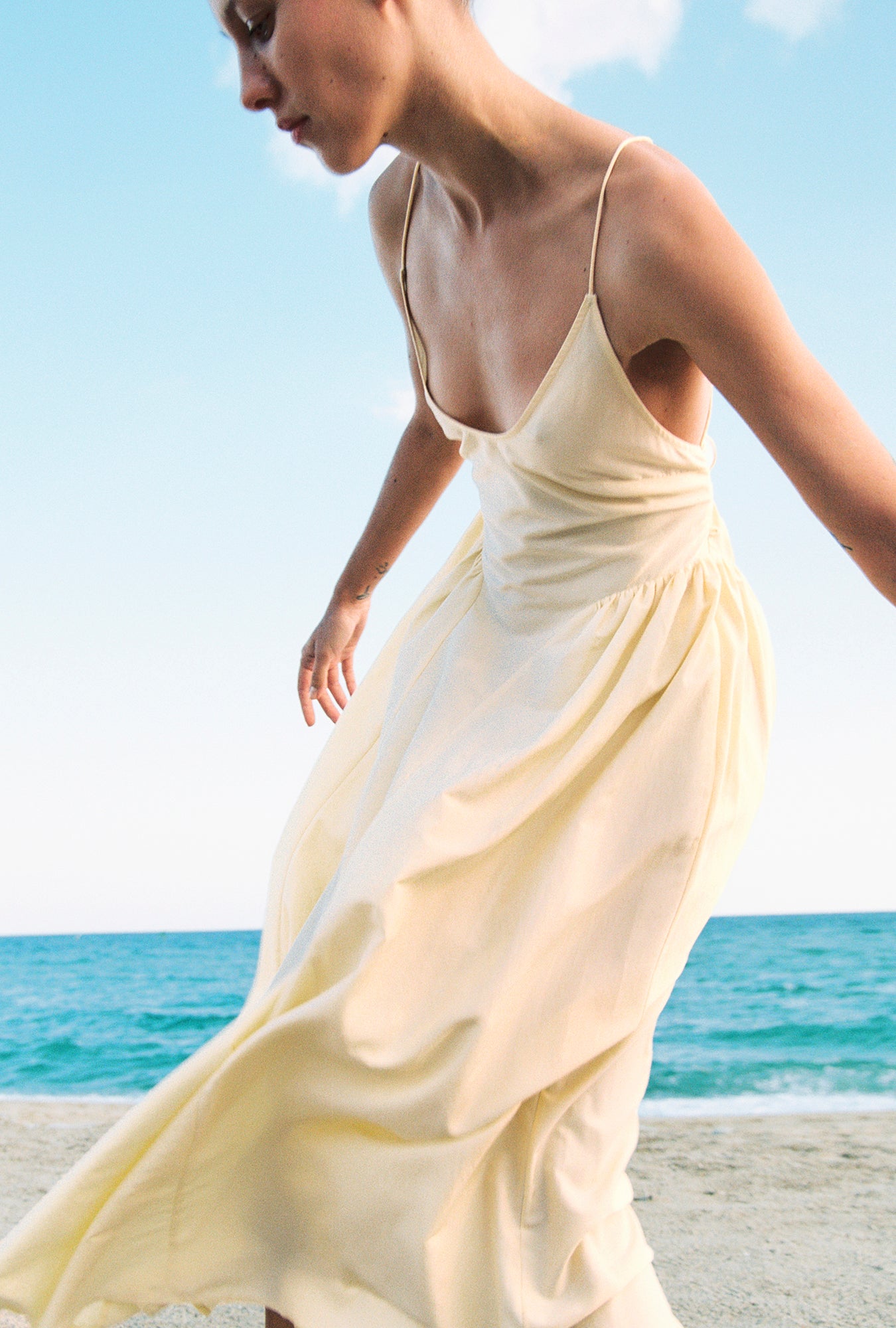 silk laundry dress Dive Dress Margarita