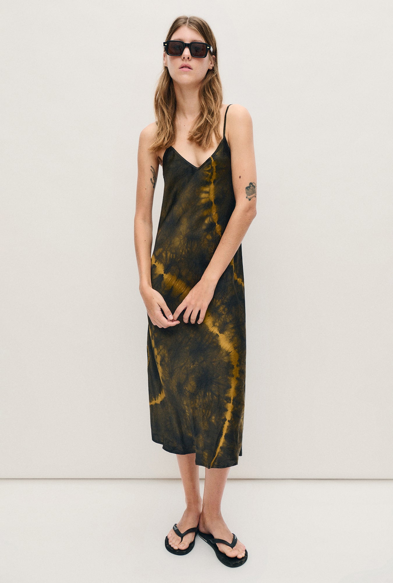 90s tie dye dress Vintage Tie-Dye Dress main image 0