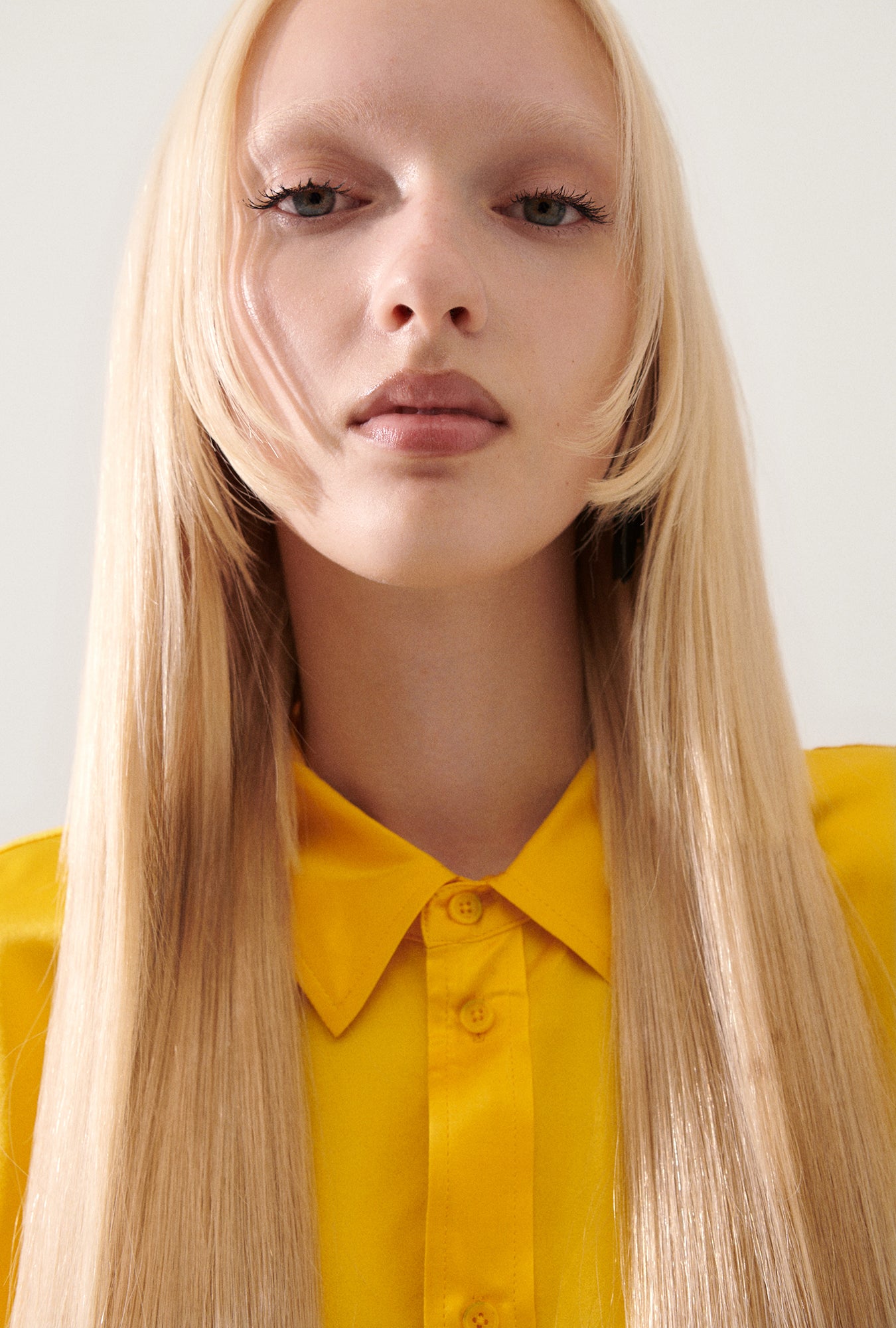 Short Sleeve Boyfriend Shirt Marigold