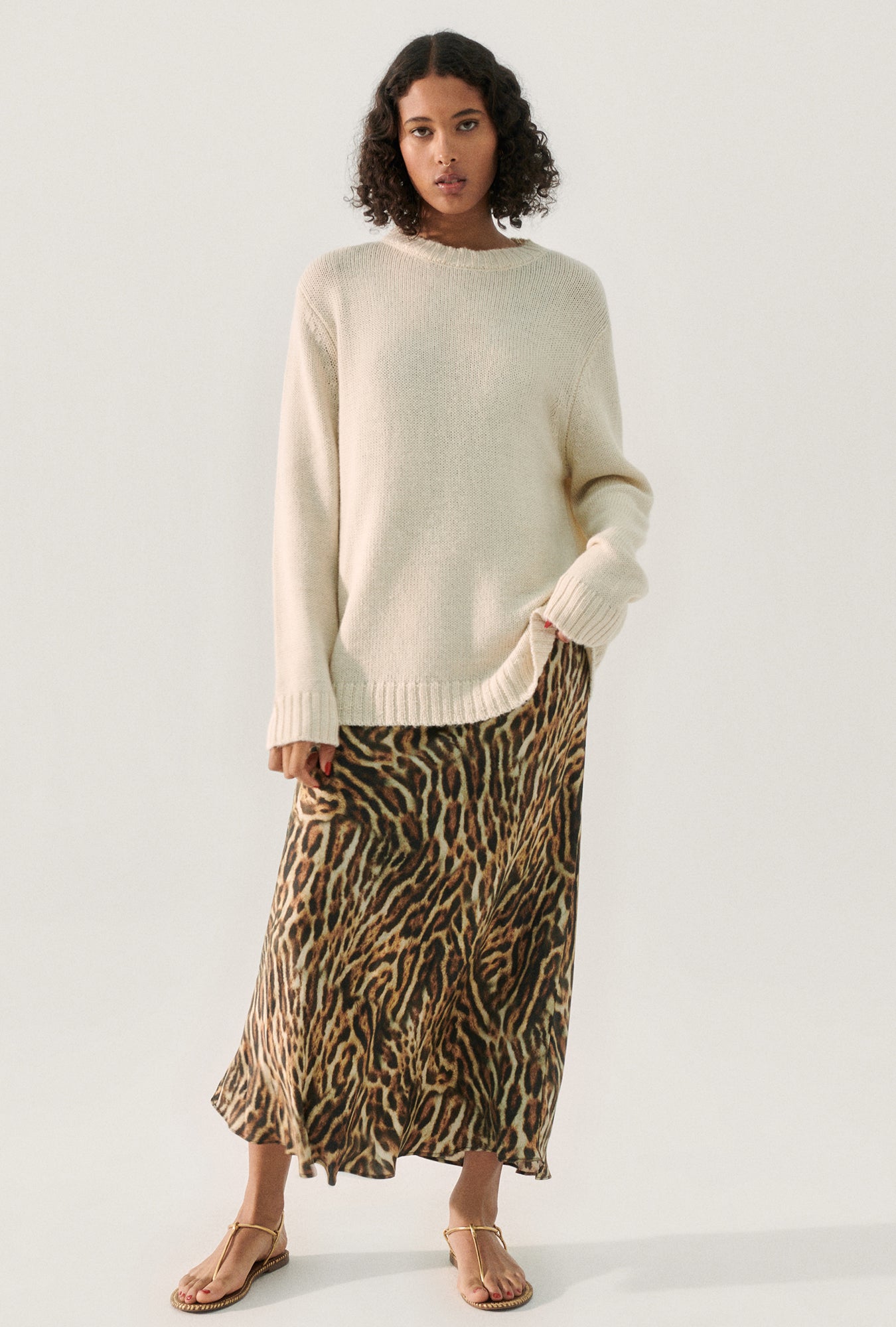 Knit Crewneck Natural