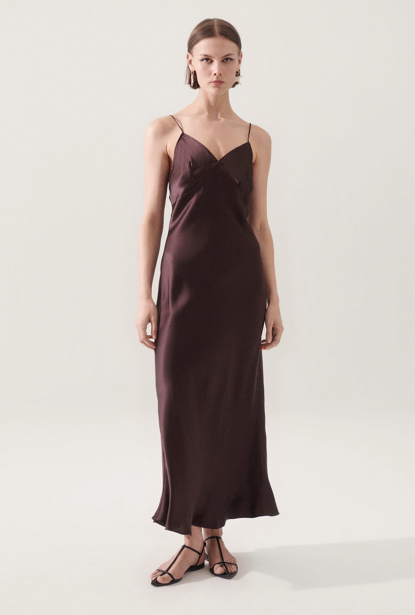 Deco Rouleau Dress Cacao