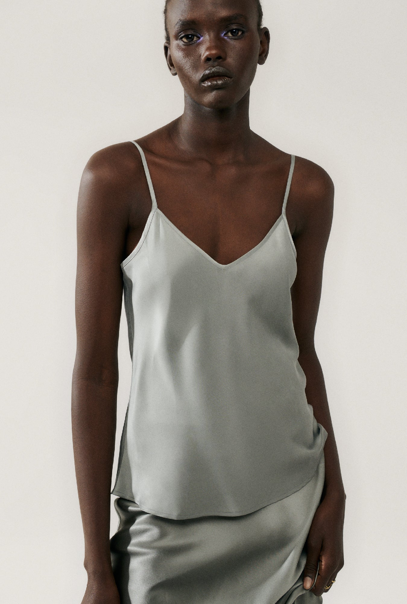 Bias Cut Cami Moon