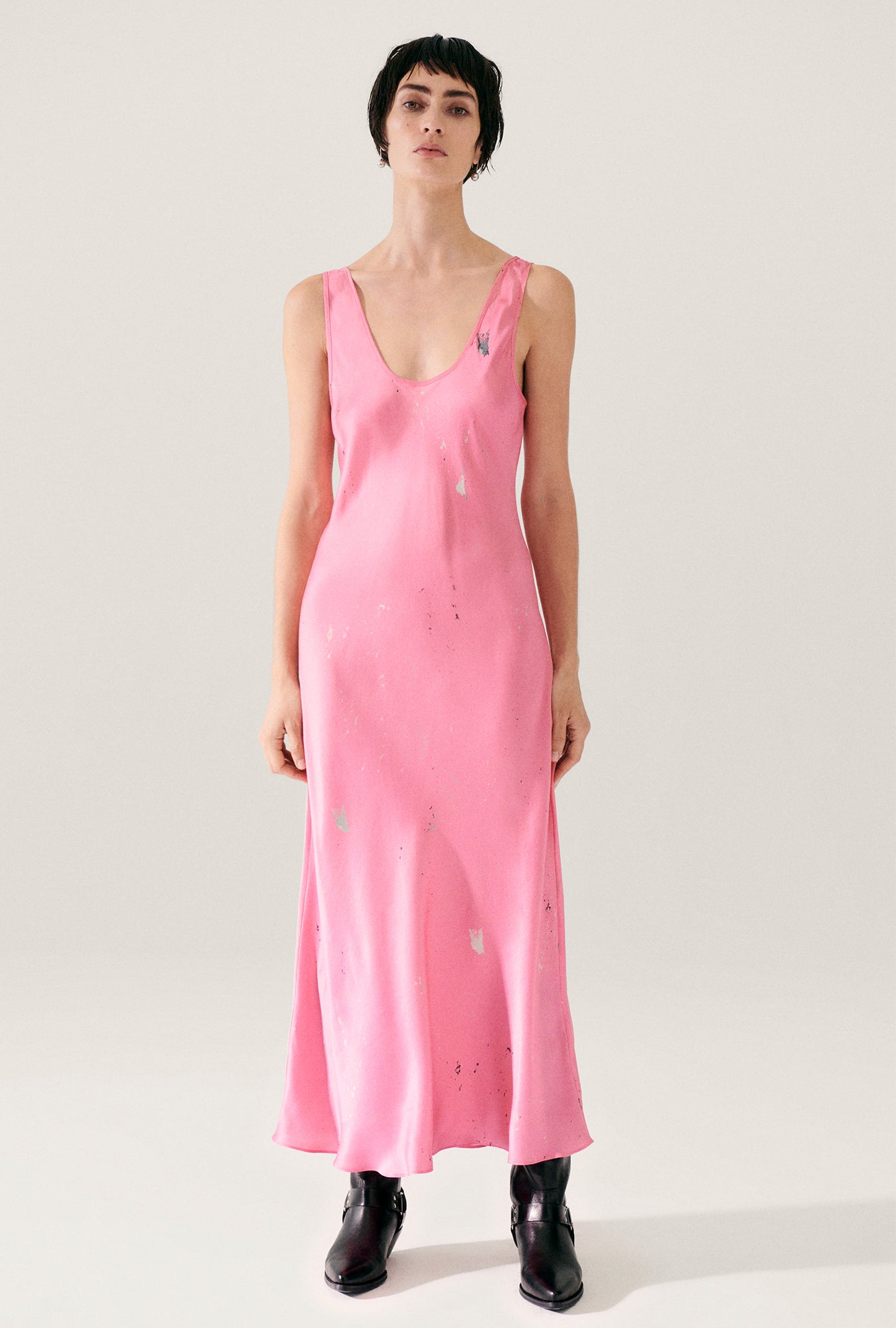 Scoop Neck Dress Hog Wash