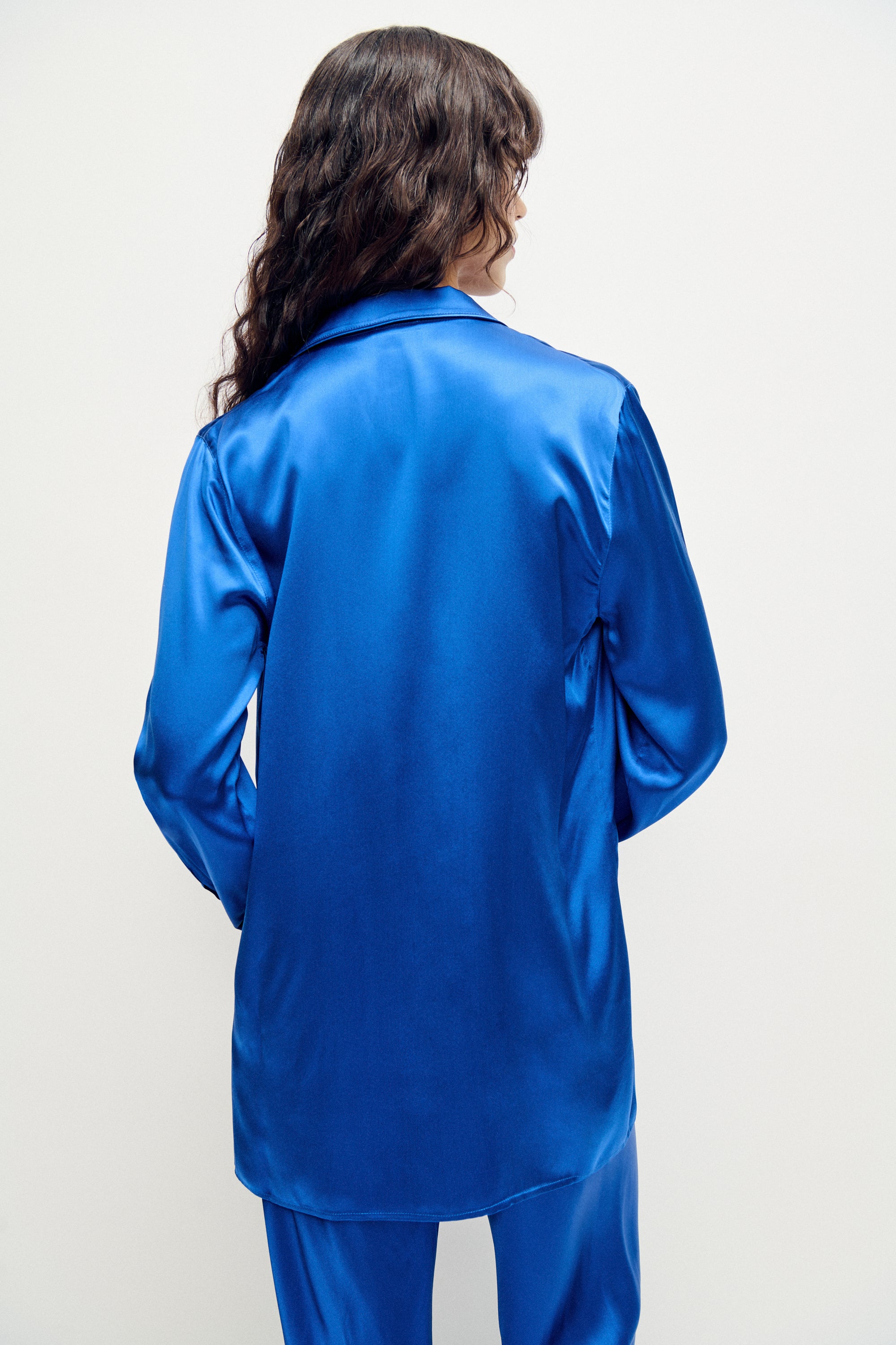 RELAXED BLAZER WEDGWOOD