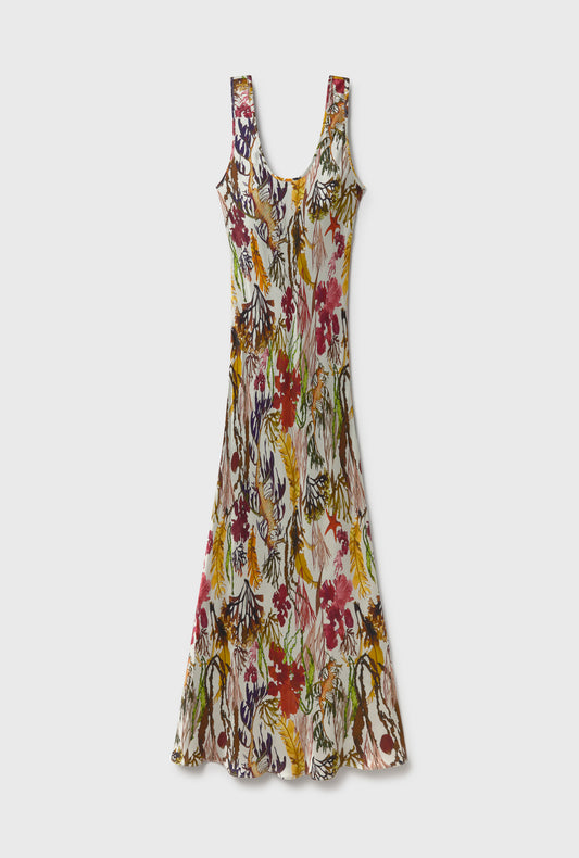 SCOOP NECK DRESS PLANKTONIC