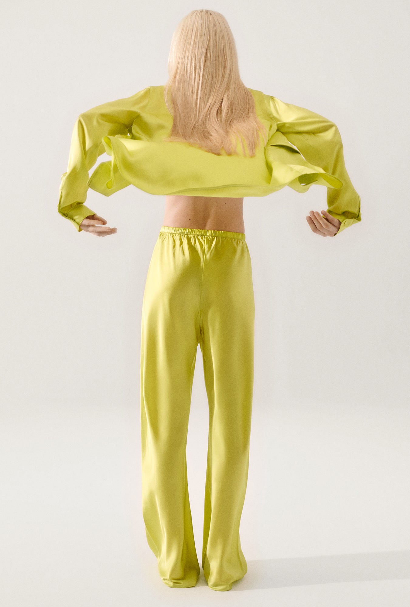 Bias Cut Pants Absinthe