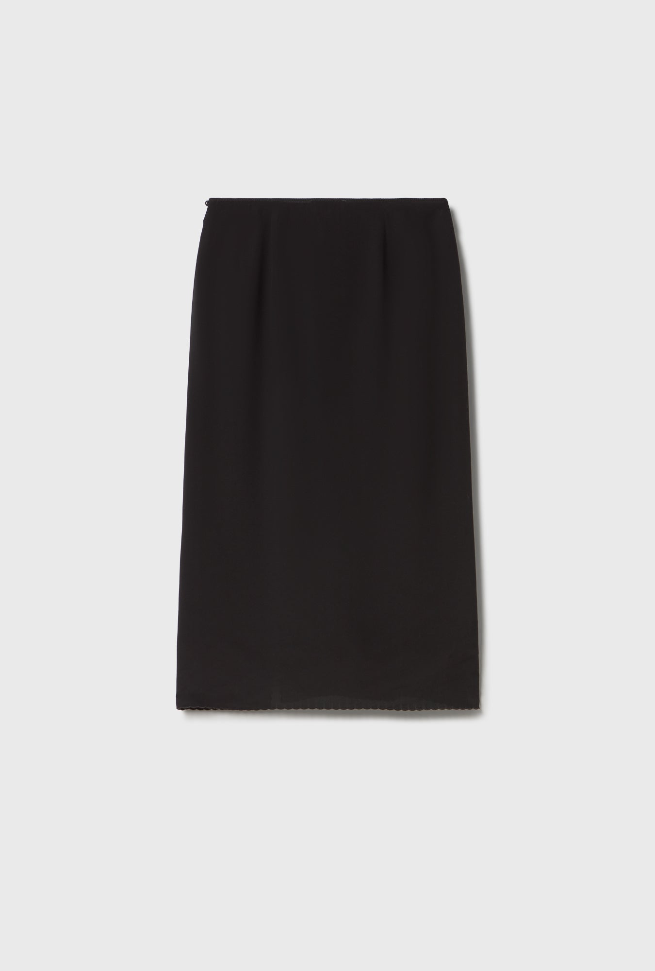 Scallop Skirt Black